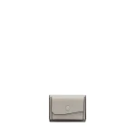 Valextra Small Wallet with Coin Holder in Ash Grey | Wallets & Purses | Luxury Shoes 