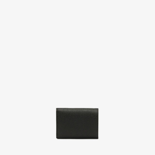 Valextra Small Wallet with Coin Holder in Black | Wallets & Purses | Luxury Shoes 