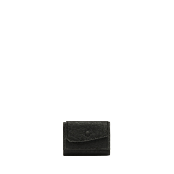 Valextra Small Wallet with Coin Holder in Black | Wallets & Purses | Luxury Shoes 