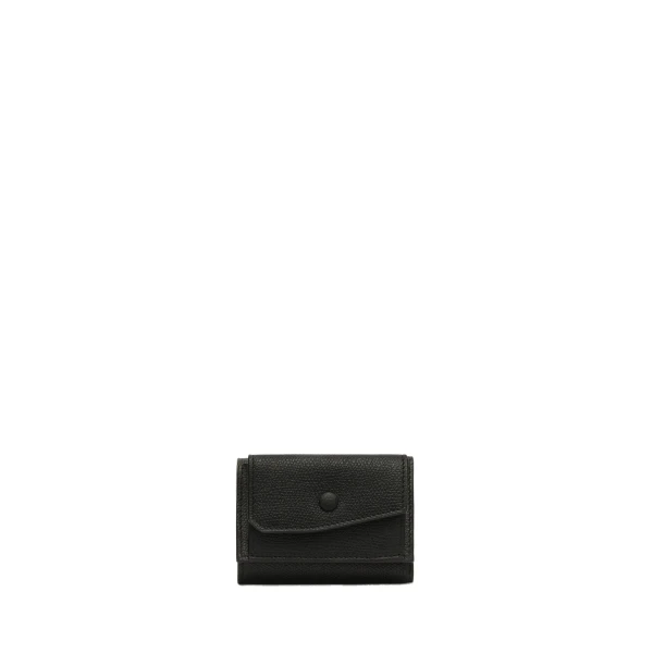 Valextra Small Wallet with Coin Holder in Black | Wallets & Purses | Luxury Shoes 