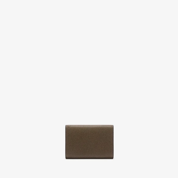 Valextra Small Wallet with Coin Holder in Brown Clay | Wallets & Purses | Luxury Shoes 