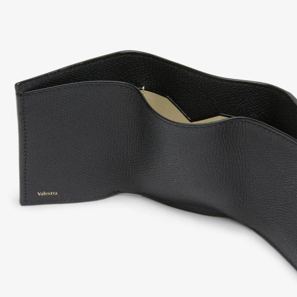 Valextra Small Wallet with Coin Holder in Night Blue | Wallets & Purses | Luxury Shoes 