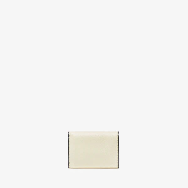 Valextra Small Wallet with Coin Holder in Pergamena White | Wallets & Purses | Luxury Shoes 