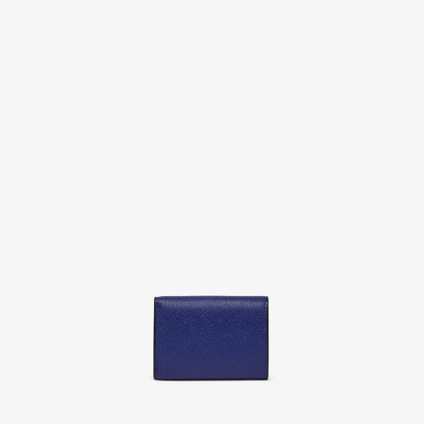 Valextra Small Wallet with Coin Holder in Royal Blue | Wallets & Purses | Luxury Shoes 