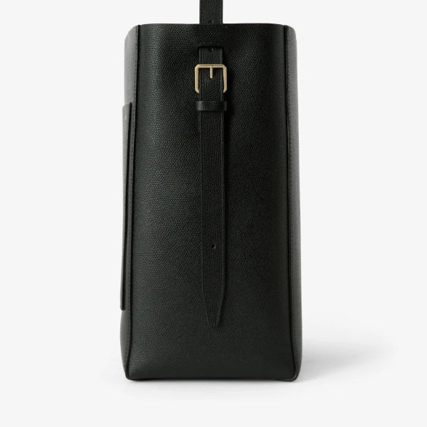 Valextra Soft Bucket Medium Bag in Black | Bucket Bags | Luxury Shoes 