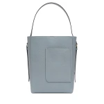 Valextra Soft Bucket Medium Bag in Niagara Blue | Bucket Bags | Luxury Shoes 