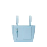 Valextra Soft Bucket Micro Bag in Cerulean Blue | Bucket Bags | Luxury Shoes 