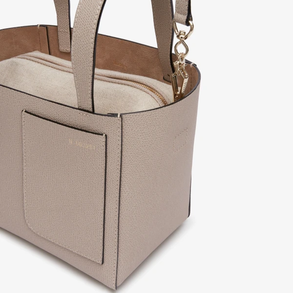 Valextra Soft Bucket Micro Bag in Nude Pink | Bucket Bags | Luxury Shoes 
