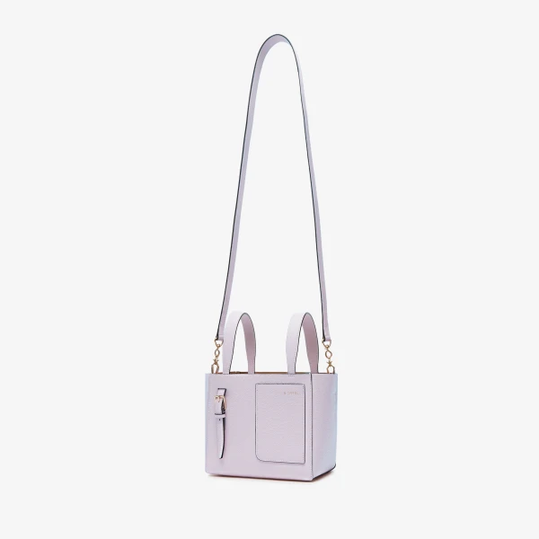 Valextra Soft Bucket Micro Bag in Wisteria Pink | Bucket Bags | Luxury Shoes 