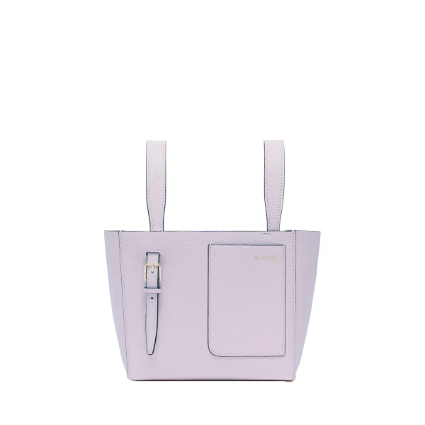 Valextra Soft Bucket Micro Bag in Wisteria Pink | Bucket Bags | Luxury Shoes 