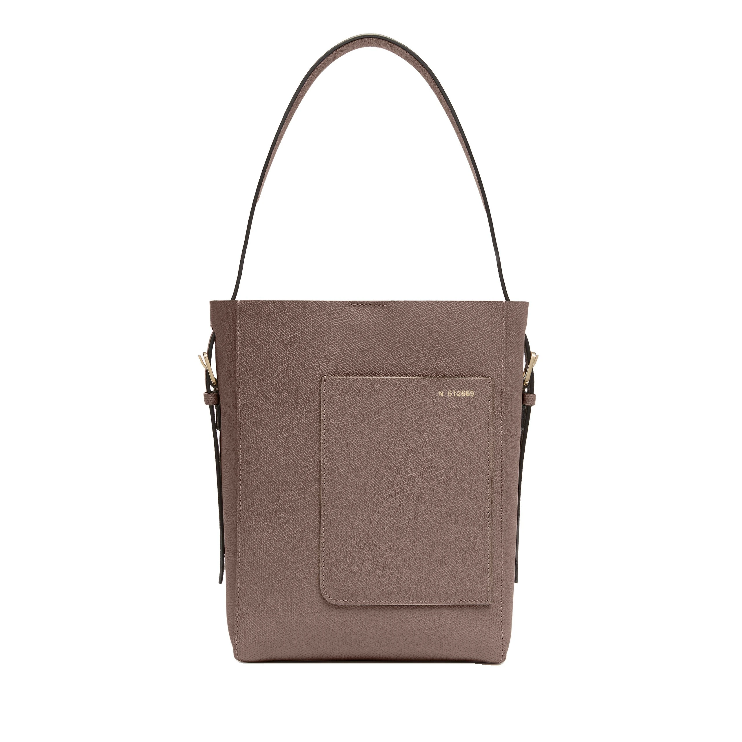 Valextra Soft Bucket Mini Bag in Sahara Brown Valextra Soft Bucket Mini Bag in Sahara Brown | Bucket Bags | Luxury Shoes