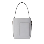 Valextra Soft Bucket Mini Bag in Stone Grey | Bucket Bags | Luxury Shoes 