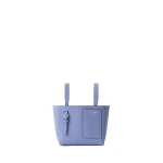Valextra Soft Bucket Nano Bag in Hydrangea Blue | Bucket Bags | Luxury Shoes 