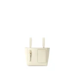 Valextra Soft Bucket Nano Bag in Pergamena White | Bucket Bags | Luxury Shoes 
