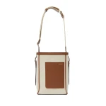 Valextra Soft Canvas Bucket Mini Bag in Sand, Chocolate Brown, Camel Brown and Cashmere Beige | Bucket Bags | Luxury Shoes 