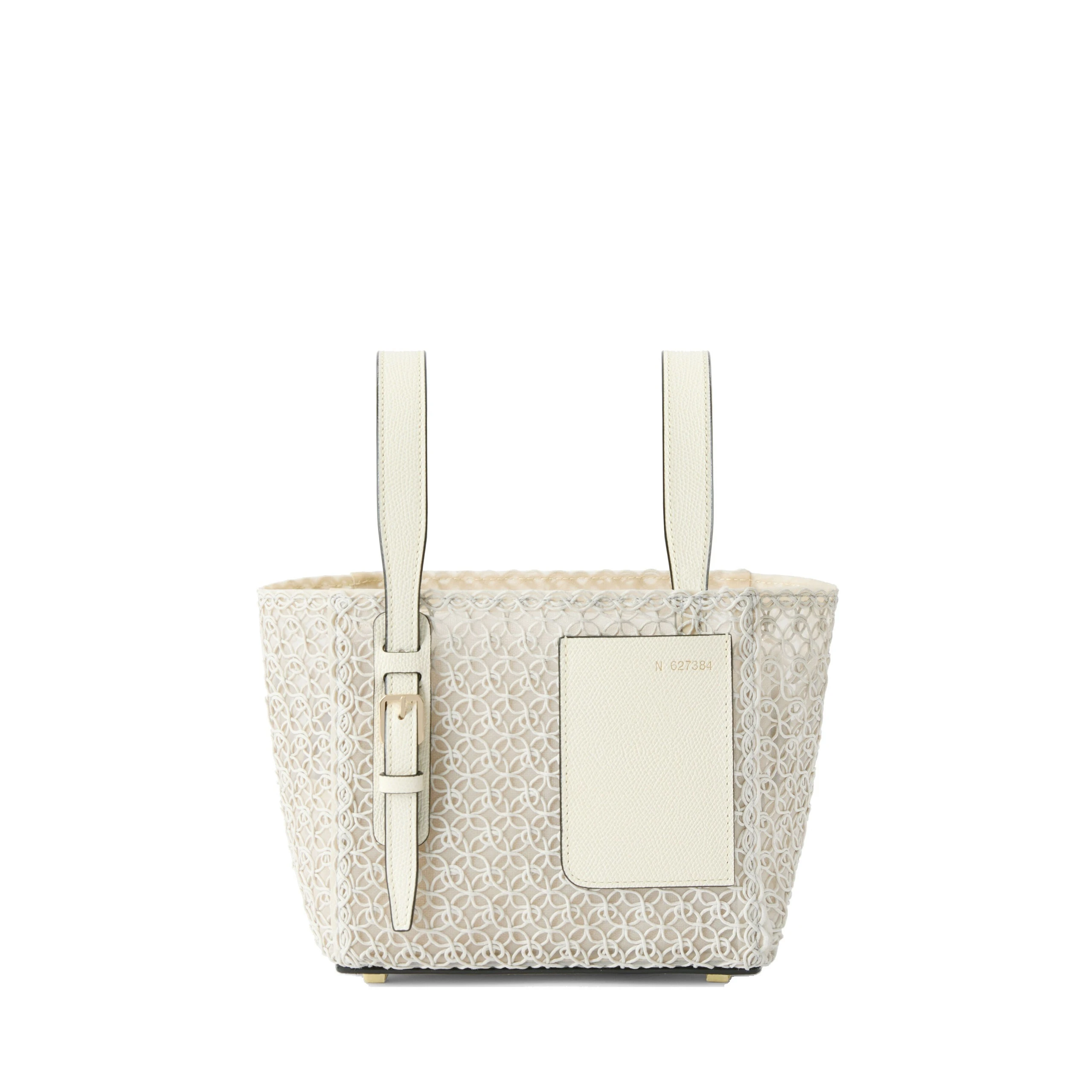 Valextra Soft Merletto Bucket Micro Bag in Pergamena White Valextra Soft Merletto Bucket Micro Bag in Pergamena White | Bucket Bags | Luxury Shoes