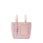 Valextra Soft Picnic Bucket Micro Bag in Peony Pink | Bucket Bags | Luxury Shoes 