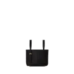 Valextra Soft Satin Bucket Nano Bag in Black | Bucket Bags | Luxury Shoes 