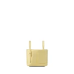 Valextra Soft Satin Bucket Nano Bag in Mimosa Yellow | Bucket Bags | Luxury Shoes 