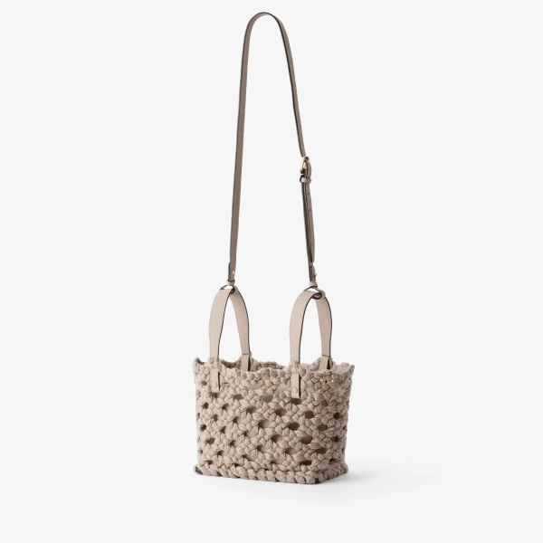 Valextra Soft Sportami Via Bucket Micro Bag in Nude Pink | Bucket Bags | Luxury Shoes 