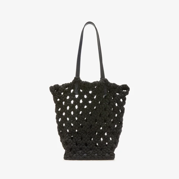 Valextra Sportami Via Shopping Bag in Black | Totes & Top-Handle Bags | Luxury Shoes 