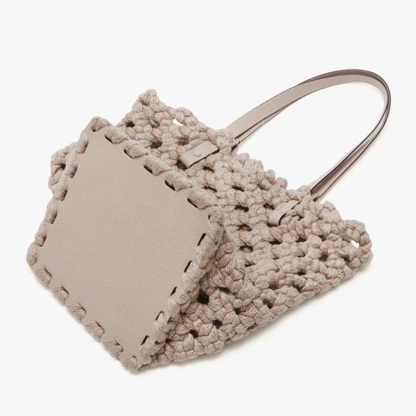 Valextra Sportami Via Shopping Bag in Nude Pink | Totes & Top-Handle Bags | Luxury Shoes 