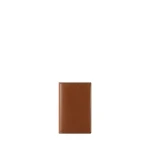 Valextra Sublime Card Case Onda in Chocolate Brown | Cases | Luxury Shoes 