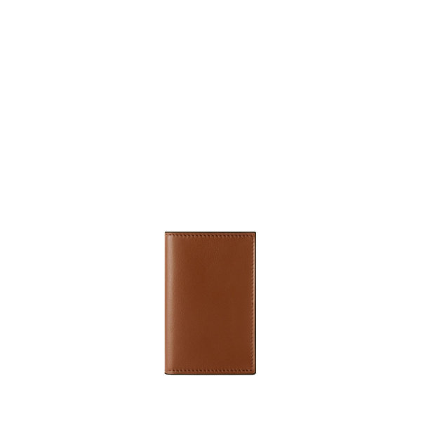 Valextra Sublime Card Case Onda in Chocolate Brown | Cases | Luxury Shoes 