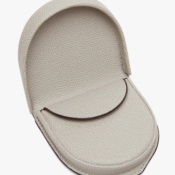 Valextra Tallone Coin Purse in Ash Grey | Wallets & Purses | Luxury Shoes 