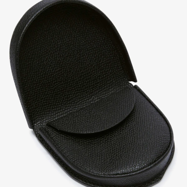 Valextra Tallone Coin Purse in Black | Wallets & Purses | Luxury Shoes 