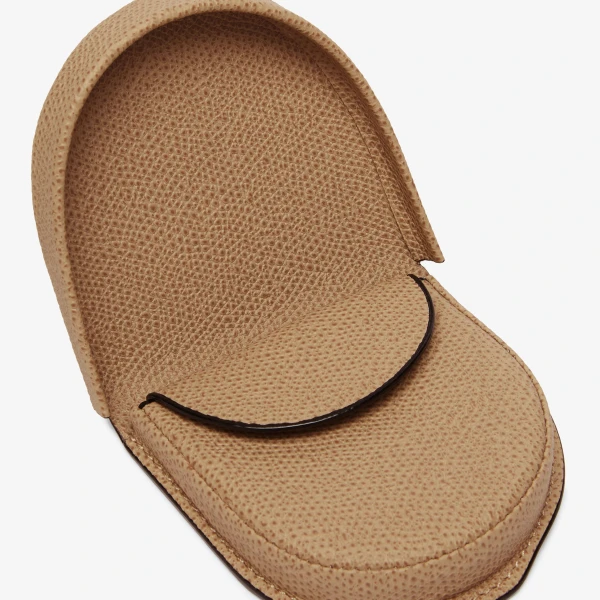 Valextra Tallone Coin Purse in Cashmere Beige | Wallets & Purses | Luxury Shoes 