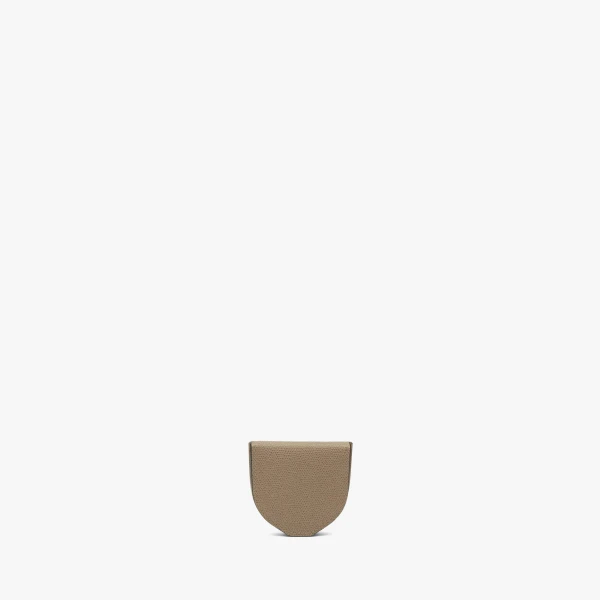 Valextra Tallone Coin Purse in Oyster Brown | Wallets & Purses | Luxury Shoes 