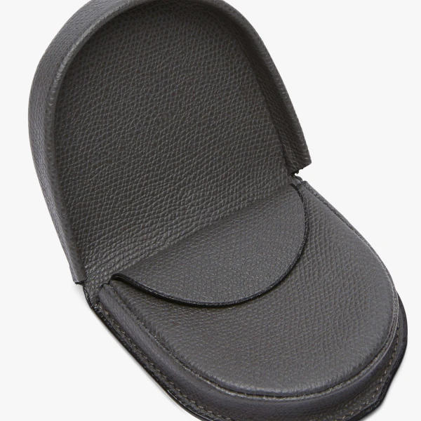 Valextra Tallone Coin Purse in Smokey Grey | Wallets & Purses | Luxury Shoes 