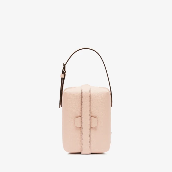 Valextra Tric Trac Bag in Bonne Mine Pink | Shoulder & Crossbody Bags | Luxury Shoes 