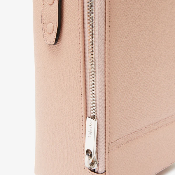 Valextra Tric Trac Bag in Bonne Mine Pink | Shoulder & Crossbody Bags | Luxury Shoes 