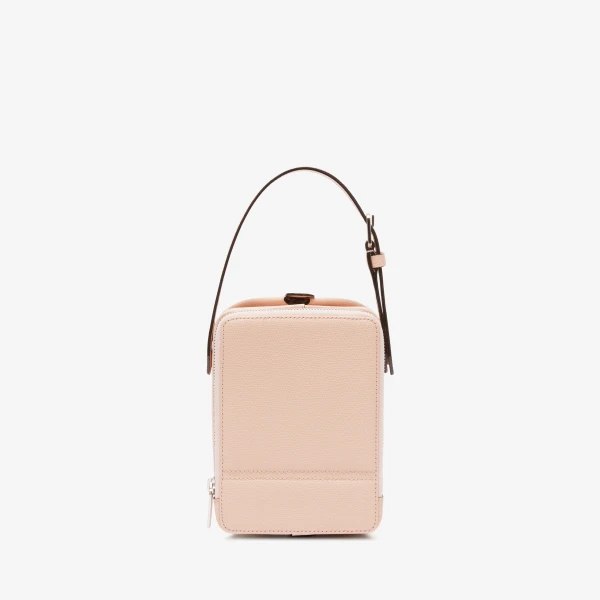 Valextra Tric Trac Bag in Bonne Mine Pink | Shoulder & Crossbody Bags | Luxury Shoes 