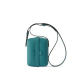 Valextra Tric Trac Bag in Bottle Green | Shoulder & Crossbody Bags | Luxury Shoes 