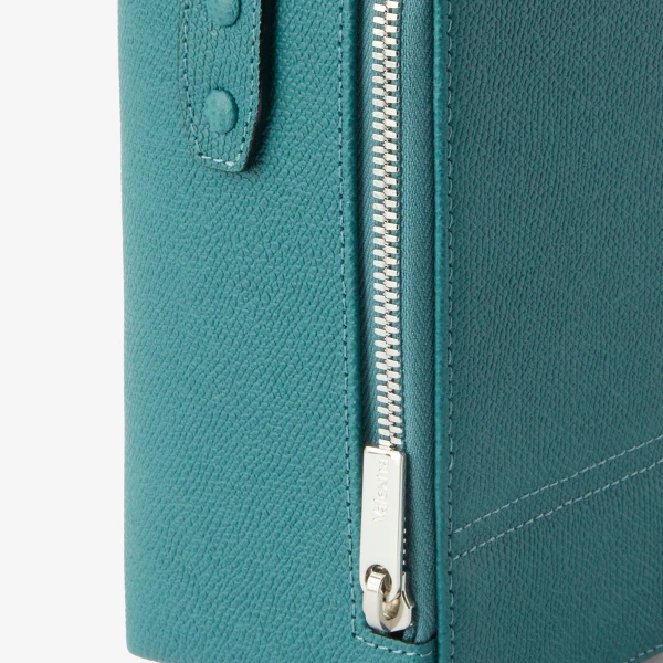 Valextra Tric Trac Bag in Bottle Green | Shoulder & Crossbody Bags | Luxury Shoes 