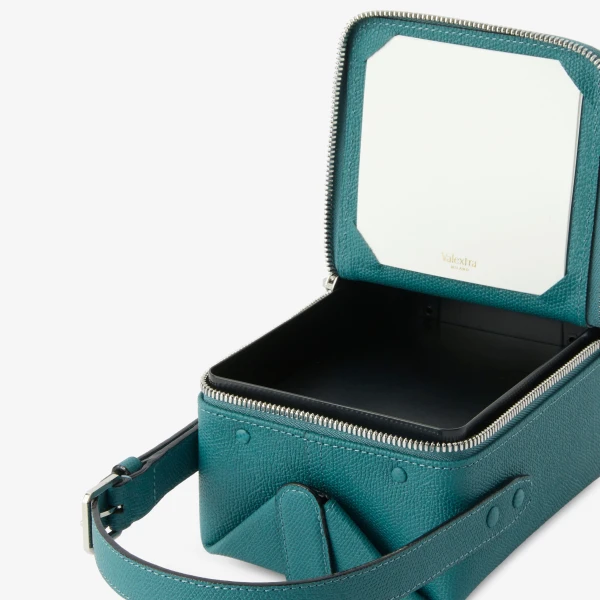Valextra Tric Trac Bag in Bottle Green | Shoulder & Crossbody Bags | Luxury Shoes 