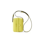 Valextra Tric Trac Bag in Citrine Yellow | Shoulder & Crossbody Bags | Luxury Shoes 