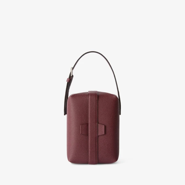 Valextra Tric Trac Bag in Claret Red | Shoulder & Crossbody Bags | Luxury Shoes 