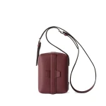 Valextra Tric Trac Bag in Claret Red | Shoulder & Crossbody Bags | Luxury Shoes 