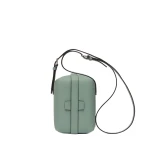 Valextra Tric Trac Bag in Eucalyptus Green | Shoulder & Crossbody Bags | Luxury Shoes 