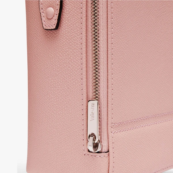 Valextra Tric Trac Bag in Peony Pink | Shoulder & Crossbody Bags | Luxury Shoes 