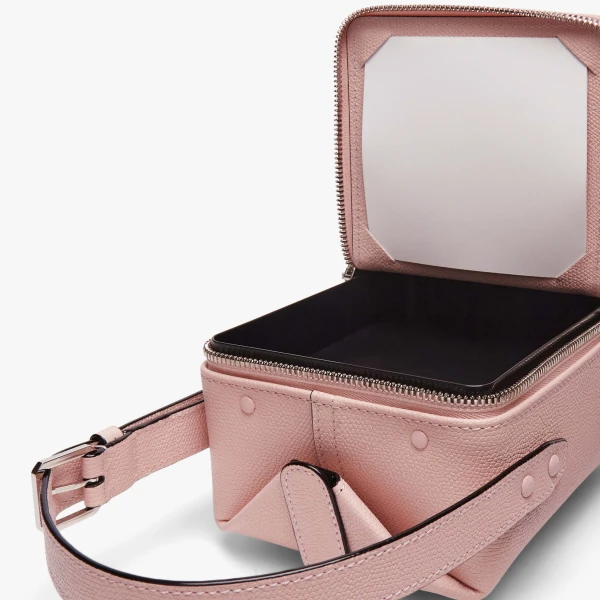 Valextra Tric Trac Bag in Peony Pink | Shoulder & Crossbody Bags | Luxury Shoes 