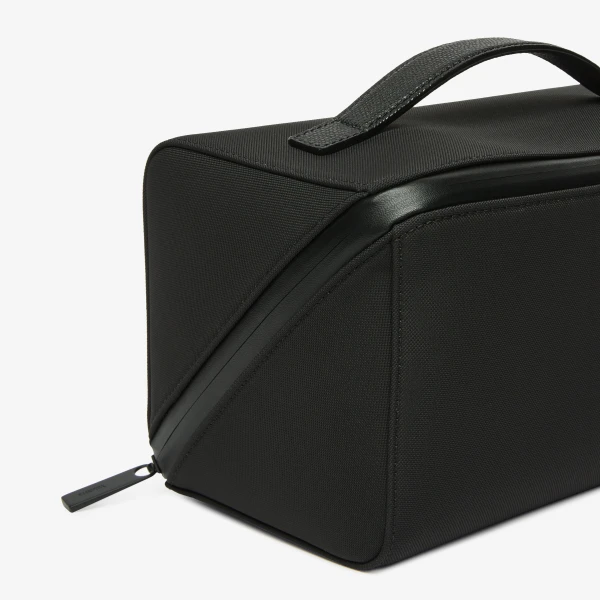 Valextra V-Line Assoluto Wash Bag in Black | Cases | Luxury Shoes 