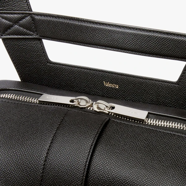 Valextra V-Line Backpack in Black | Men Bags | Luxury Shoes 