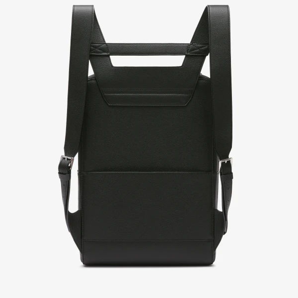 Valextra V-Line Backpack in Black | Men Bags | Luxury Shoes 