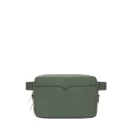 Valextra V-Line Bum Bag in Musk Green | Men Bags | Luxury Shoes 