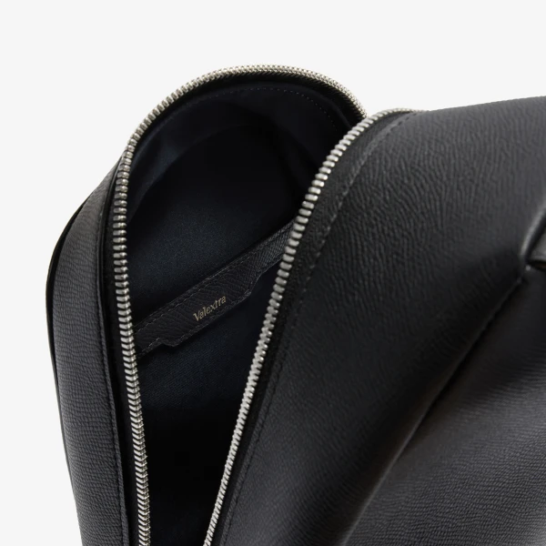 Valextra V-Line Core One Shoulder Backpack in Black | Men Bags | Luxury Shoes 